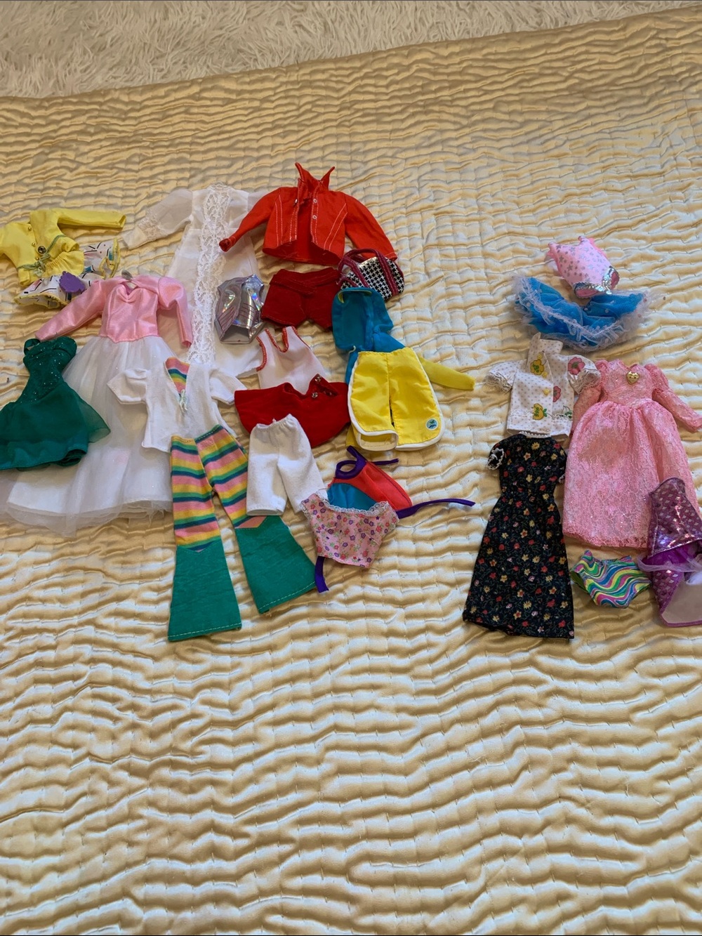 Assorted Kids Doll Clothing Set - Multi-Color Mix